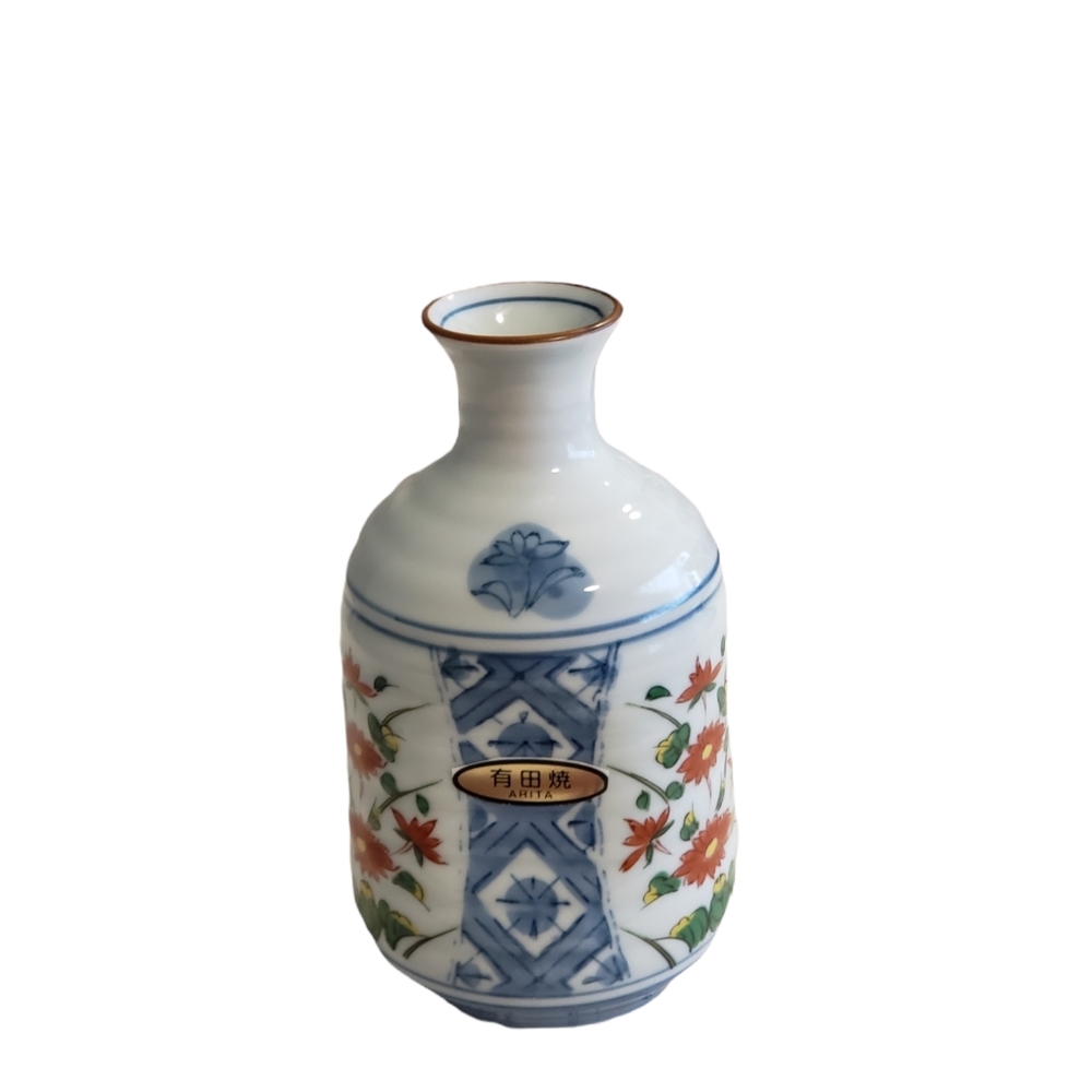 Arita Japanese Porcelain Sake Container.
